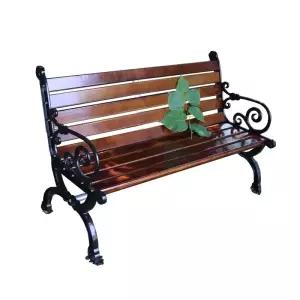 공원 원목 벤치 등의자 긴의자 야외용 등받이