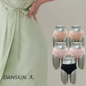 [단스킨] 부드러운 여성 노라인 헴팬티 패키지 5종