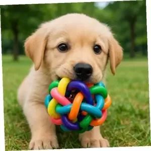 강아지 소리 나는 방울볼 장난감 반려동물 놀이용품