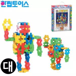 사각블럭 (대) 장난감 블록 만들기 어린이 조립 완구