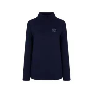 [크로커다일레이디] 크로커다일레이디 와이드 스트라이프 반목 티셔츠 CLEWTS201