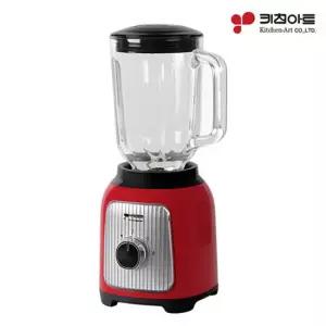 키친아트 포이베 글라스 블랜더 KA-JS0003 레드 1.5리터 2단 4중스텐칼날