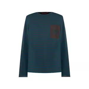 [크로커다일레이디][크로커다일레이디] 크로커다일레이디 스트라이프 포켓 티셔츠 CLEWTS904 (P003757855)