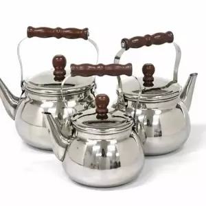 [콩심팥심]스텐레스 옥수수차 주전자 2L 고급 빈티지 커피 주방 용품