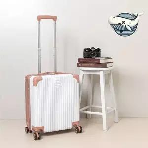 세련된 캐리어 기내용 여행용 레트로 미니 18캐리어 승무원캐리어 출장캐리어 미니캐리어