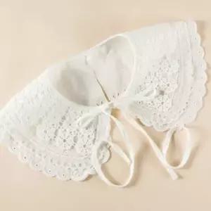 페이크 레이스 블라우스 카라 넥케이프 넥카라 레이어 페이크넥카라 페이크목폴라