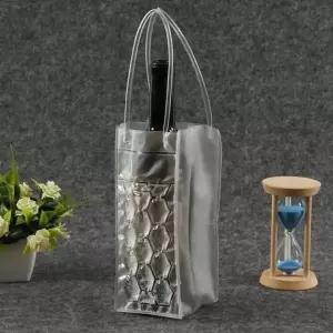 아이스 백 와인 샴페인 젤 쿨링 휴대용 반투명