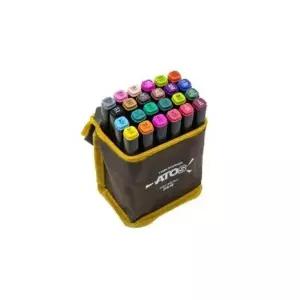 드로잉 색칠 컬러링북 마카펜 24색 아트용 색연필