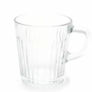 유리 커피컵 250ml 투명 머그잔 음료 용기 물컵