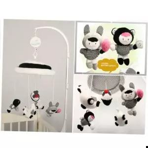 아기모빌 요정흑백모빌 오르골포함 멜로디 봉제인형 신생아모빌