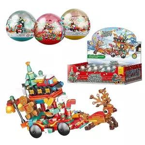 캡슐 블록 크리스마스 루돌프 12개 1세트 장난감 블럭 나노블록