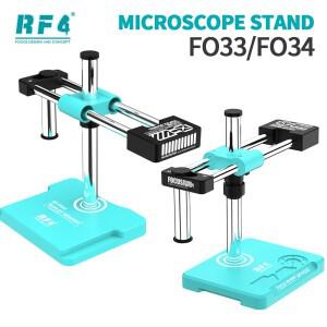 RF4 RF-FO33/FO34 Adjustable 360° Dual-axis Swing Arm Microscope Stand for Mobile Phone Repair Suppo