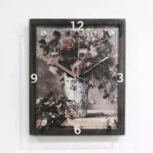 명화 장미 벽시계 W478282