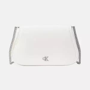 [롯데백화점]캘빈클라인 여성 하드웨어 모노그램 미디움 체인 지갑(4F1153G-4LX)