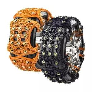 [DM] 튼튼한 자동차 스노우 체인_우와 징 많은 우레탄 체인 6P