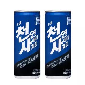 천연사이다 제로 250ml x 60캔
