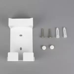 타공거치대 고데기 홀더 거치대 화이트