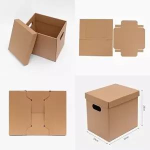 DIY 크라프트 수납 종이박스 박스보관함 (KYR-WC1360B)