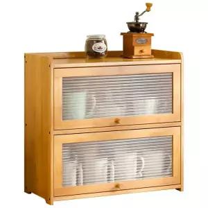 식탁위 수납장 원목식탁위정리함 홈카페 선반 미니수납함