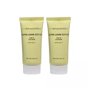 [셀러허브]브링그린 슈퍼레몬 글루타치온 톤업 선크림 50ml 1+1 기획 x2SET (AD) (S33557903)