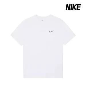 나이키 반팔티 드라이핏 UV 하이버스 피트니스 탑 남성 화이트 블랙 DV9840-100