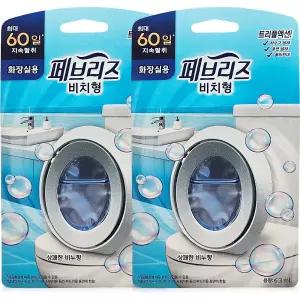 페브리즈 화장실용 상쾌한비누향 6.3ml 2개