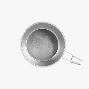 브루클린웍스 캠핑 손잡이 그릇 스테인리스 시에라컵 600ml