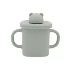 블루마마 실리콘 다용도 유아컵 백일 선물 그린릴리