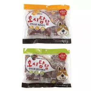 호시탐탐 강아지 간식 훈련용 모이스트치즈버거 양고기버거 600G