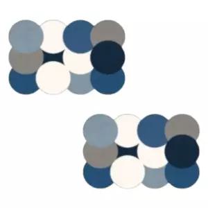 어썸 규조토 발매트 모던 침실 인테리어 톤블루 2P