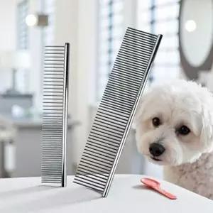 반려동물 강아지 미용 빗 고양이 애완 동물 미용 빗 스텐