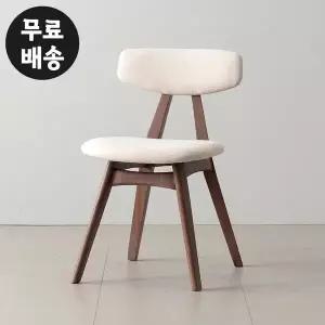 [벤티스가구]데온 고무나무 원목 패브릭 의자 체어 우드 예쁜 까페 카페 현관 가구(크림베이지)