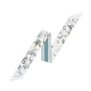 MUST IT_크리스찬 디올 버터플라이 아이리스 미차 실크 머플러 블루 스카프 61IRF106I644 515