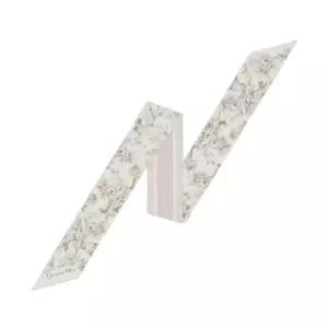 MUST IT_크리스찬 디올 로지에 드 미차 실크 머플러 화이트 바이올렛 스카프 61RSE106I645 440