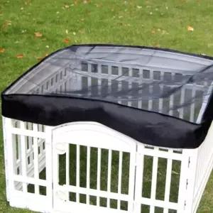 [콩심팥심]애견 울타리 메쉬 모기장 커버 덮개 그물망 안전망