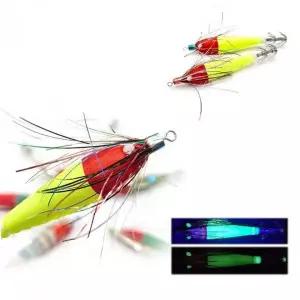 [콩심팥심]UST 레인보우 틴셀 이카스테 한치 주꾸미 갑오징어 에기 2.5호 2개입