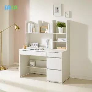 데코라인(매장상품) 플랜 1인 책장 책상세트