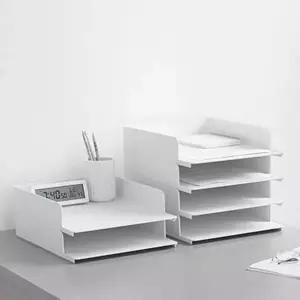 UP시스템트레이 HV044547 2단_A4 오픈형 서류트레이 서류받침