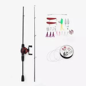 [콩심팥심]굿캐스팅 초보 루어낚시 풀세트 베이트릴 낚싯줄 2.1m