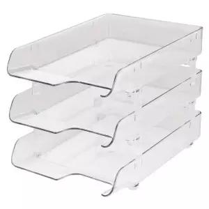 크리스탈서류받침(3단 PT191820 투명 Kapamax)