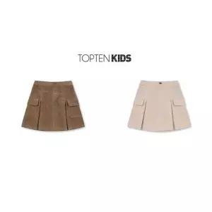 탑텐 키즈[택가49900원] MKE4RS2012 여아) 코듀로이 카고 스커트 백화점 정품