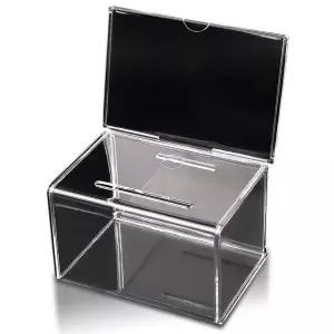 투명 UC568209 아크릴 금박스 금함 명함함 선거함 추첨함