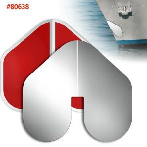 80638 마린 보우 가드는 보호 보트하며 마모 및 긁힘으로부터 보호하고 스테인레스 스틸1피스