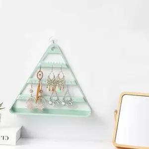 민트 귀걸이 진열대 목걸이거치대 3단진열대