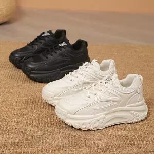 [굿쇼핑몰]여성 통굽 키높이 어글리슈즈 5cm