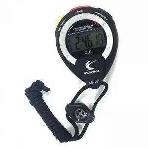 디지털 타이머 블랙 손목용 스톱워치