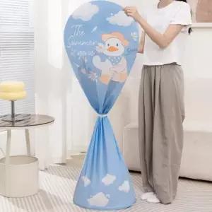 스판 소재 캐릭터 커버 보관 케이스 선풍기보관 선풍기용커버 선풍기보관카바