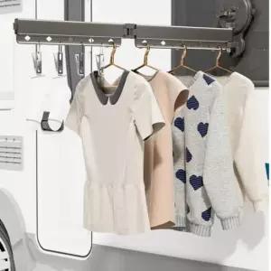 천장 부착식 미니 빨래 건조대 원룸 베란다 이불 건조 걸이 원룸빨래건조대