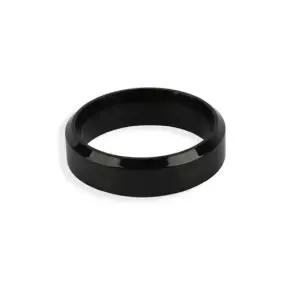 블랙 써지컬스틸 티타늄반지 커플반지 남녀공용반지 커플반지 남녀공용반지