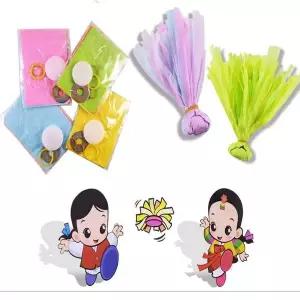 제기놀이세트 연습용 제기 재료 색상랜덤 어린이 활동용 만들기